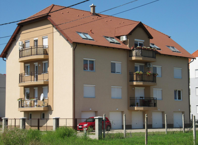Debrecen Fészek lakópark, 9 lakásos társasház generálkivitelezése